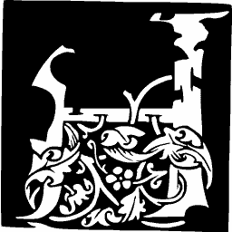 Foliate initial H 09