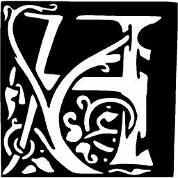 Foliate initial N 13