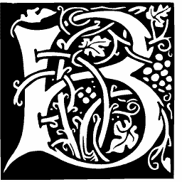 Foliate initial B 14