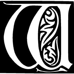 Foliate initial U 28