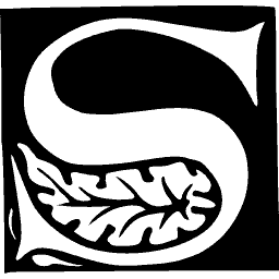 Foliate initial S 05