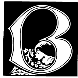 Foliate initial B 15