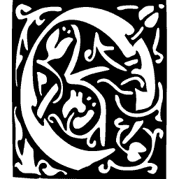 Foliate initial C 30