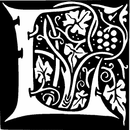 Foliate initial M 02
