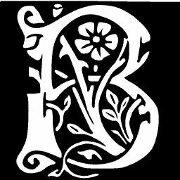 Foliate initial B 17