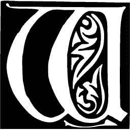 Foliate initial U 36