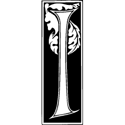 Foliate initial I 13