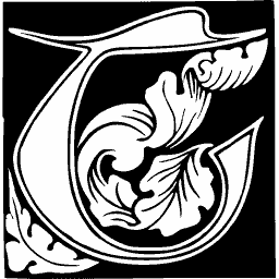 Foliate initial C 40