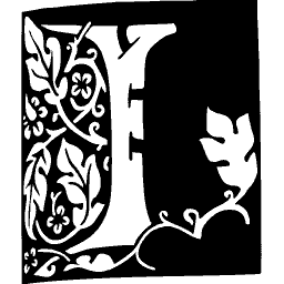 Foliate initial I 15