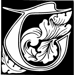 Foliate initial C 45