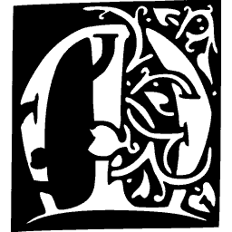 Foliate initial U 40