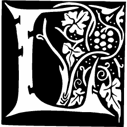 Foliate initial T 39