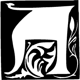 Foliate initial T 40