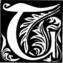 Foliate initial C 55
