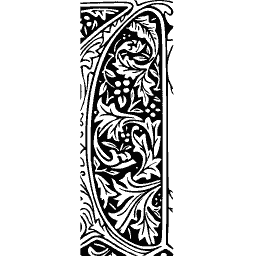 Foliate initial I 20