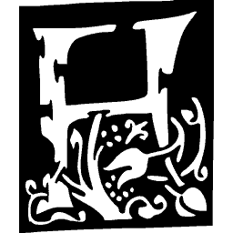 Foliate initial H 12