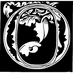 Foliate initial O 18