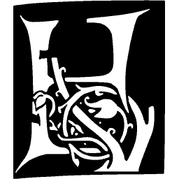 Foliate initial H 14