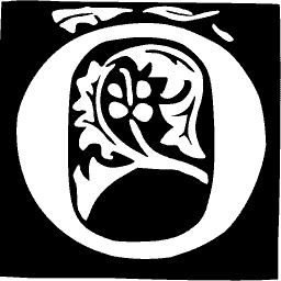 Foliate initial O 20