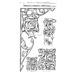 Foliate initial panels