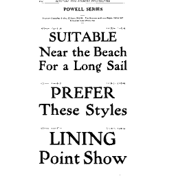 Powell series specimen
