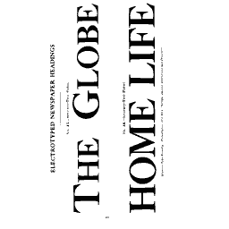Globe newspaper titles