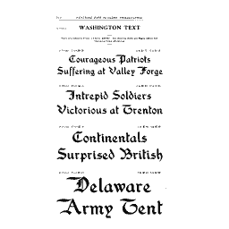 Washington text lines 01
