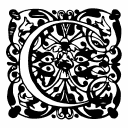 Foliate C roundel