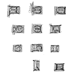 Illuminated alphabet plate 02