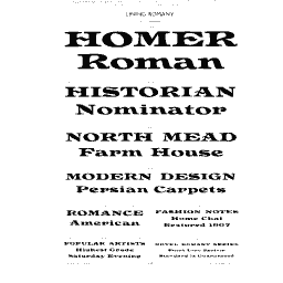 Romany type specimen