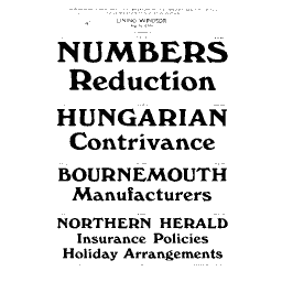 Windsor type specimen