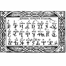 Illyrian Slavonic alphabet