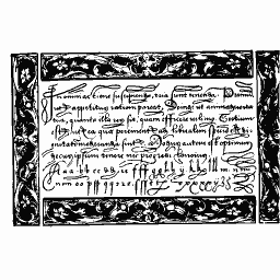 Cursive text with flourished tail