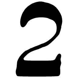Numeral 2 01