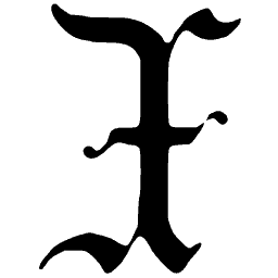 Fraktur capital X 02