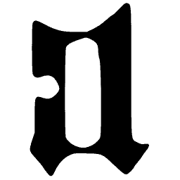 Blackletter lowercase a 01