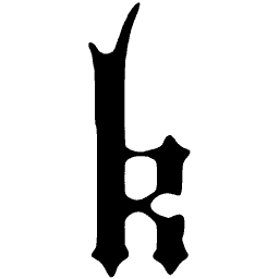 Blackletter lowercase k 01