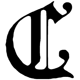 Blackletter capital C