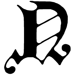 Blackletter capital N