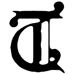 Blackletter capital T