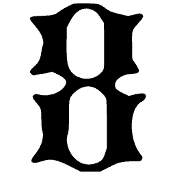 Blackletter numeral 9 01