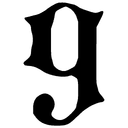 Blackletter numeral 9 02
