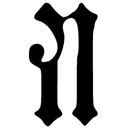 Blackletter lowercase a 02