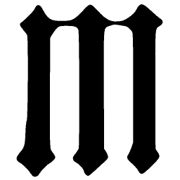Blackletter lowercase m 02