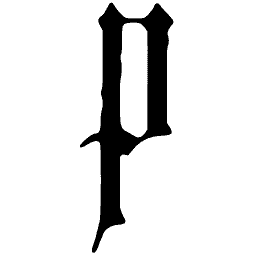 Blackletter lowercase p 02