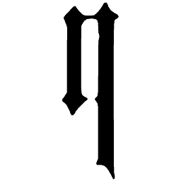 Blackletter lowercase q 02
