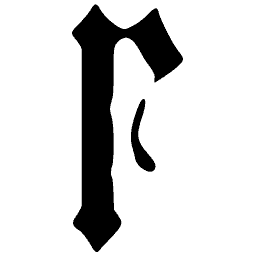 Blackletter lowercase r 02