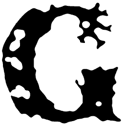 Worn capital G