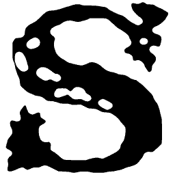 Worn capital S