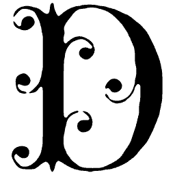 Letter D 01
